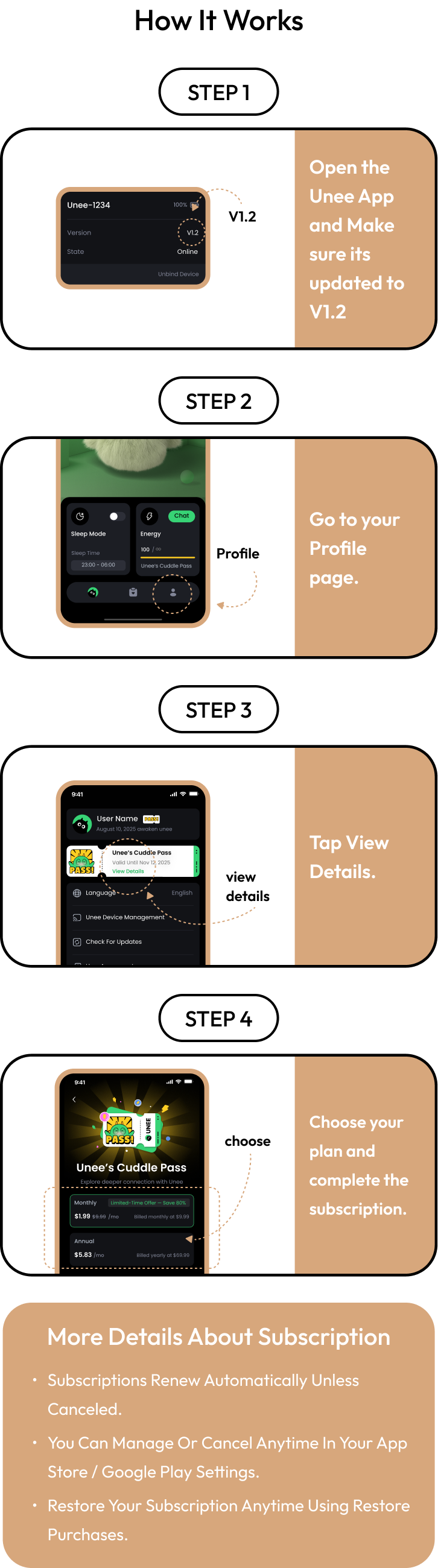 Unee Membership – Unee