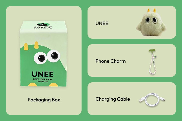 Unee - what's in the box